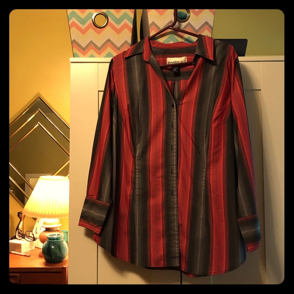 Long sleeve button down